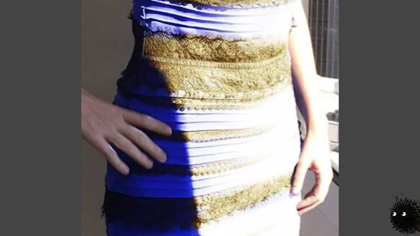 picture: the dress again, cropped close on the torso, one hand resting on the hip | picture: Sili, in the bottom right, staying put