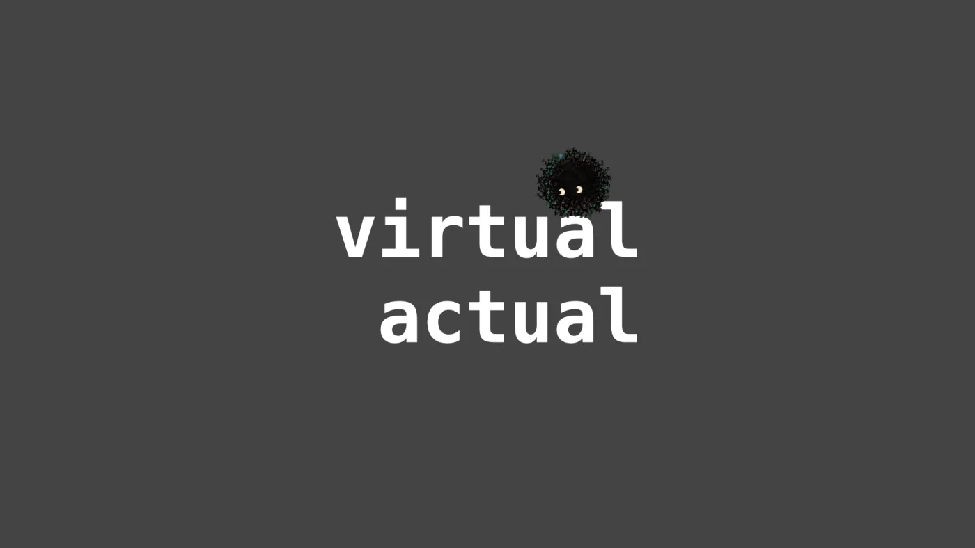 virtual
actual | picture: Sili, small in the distance, along the top, dropping
